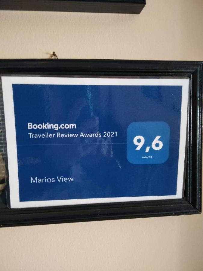 Marios View Leilighet Saronida Eksteriør bilde
